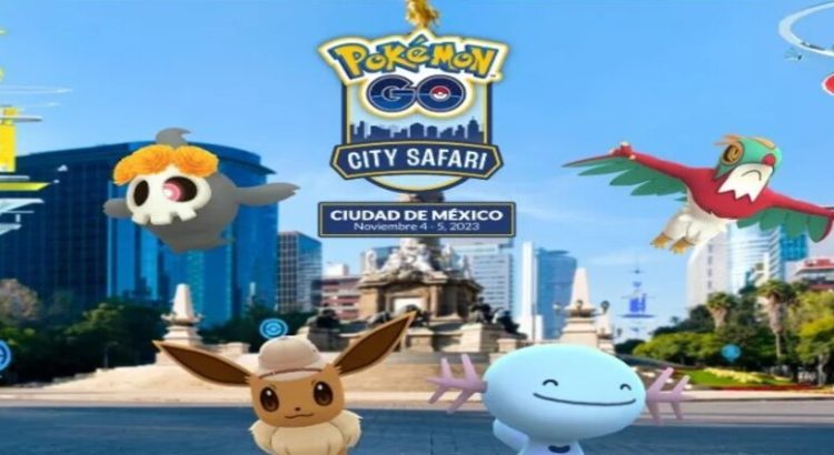 CDMX será sede del Pokémon GO City Safari