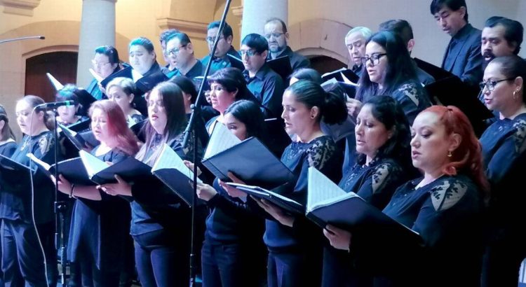 Magistral concierto del Coro del Estado de Zacatecas