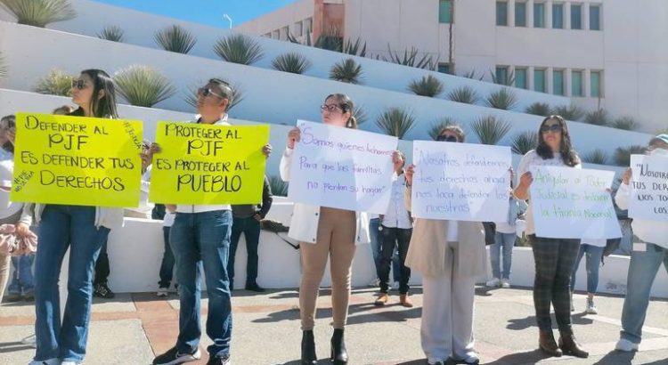 PJF de Zacatecas mantiene protestas