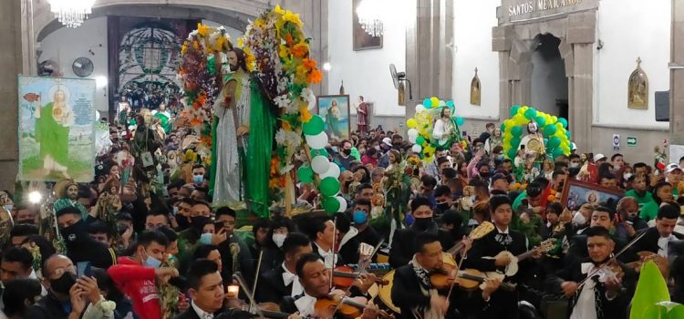 Zacatecanos agradecen a San Judas Tadeo