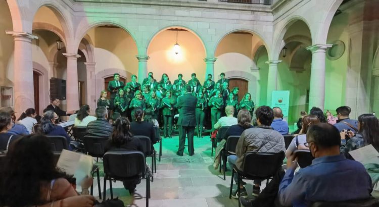 Deleita Coro del Estado con concierto en Museo Zacatecano