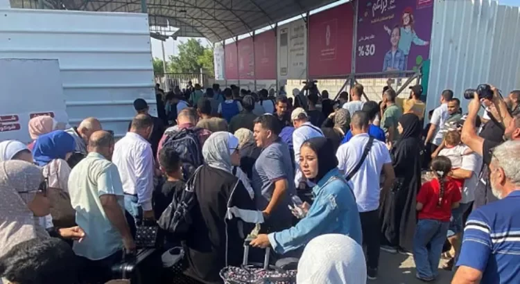 Salieron los primeros evacuados de Gaza