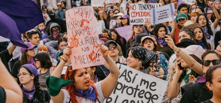 Protestan por agresiones del 8M en Zacatecas