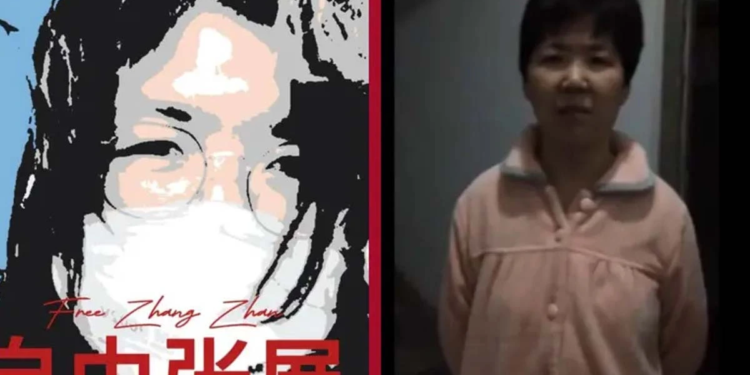 Libera China a la periodista que informó sobre el brote de Covid-19 en Wuhan