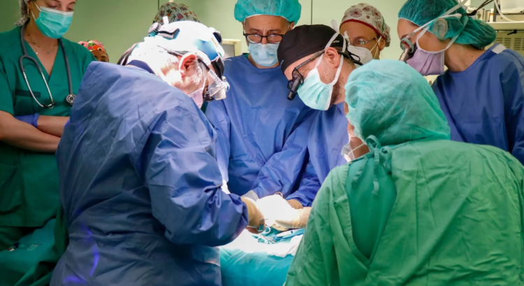 Realizan primera cirugía de vértebras cervicales