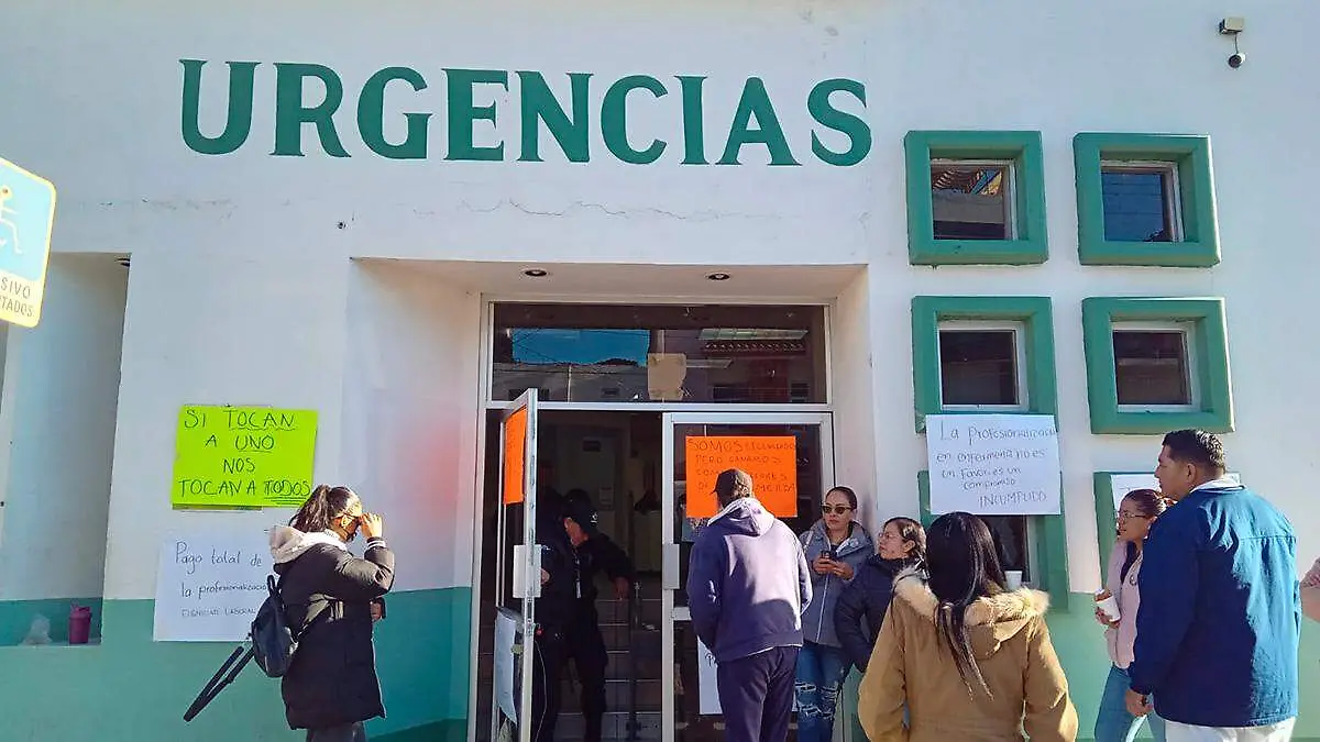 Inicia jornada de protestas del Sector salud de Zacatecas
