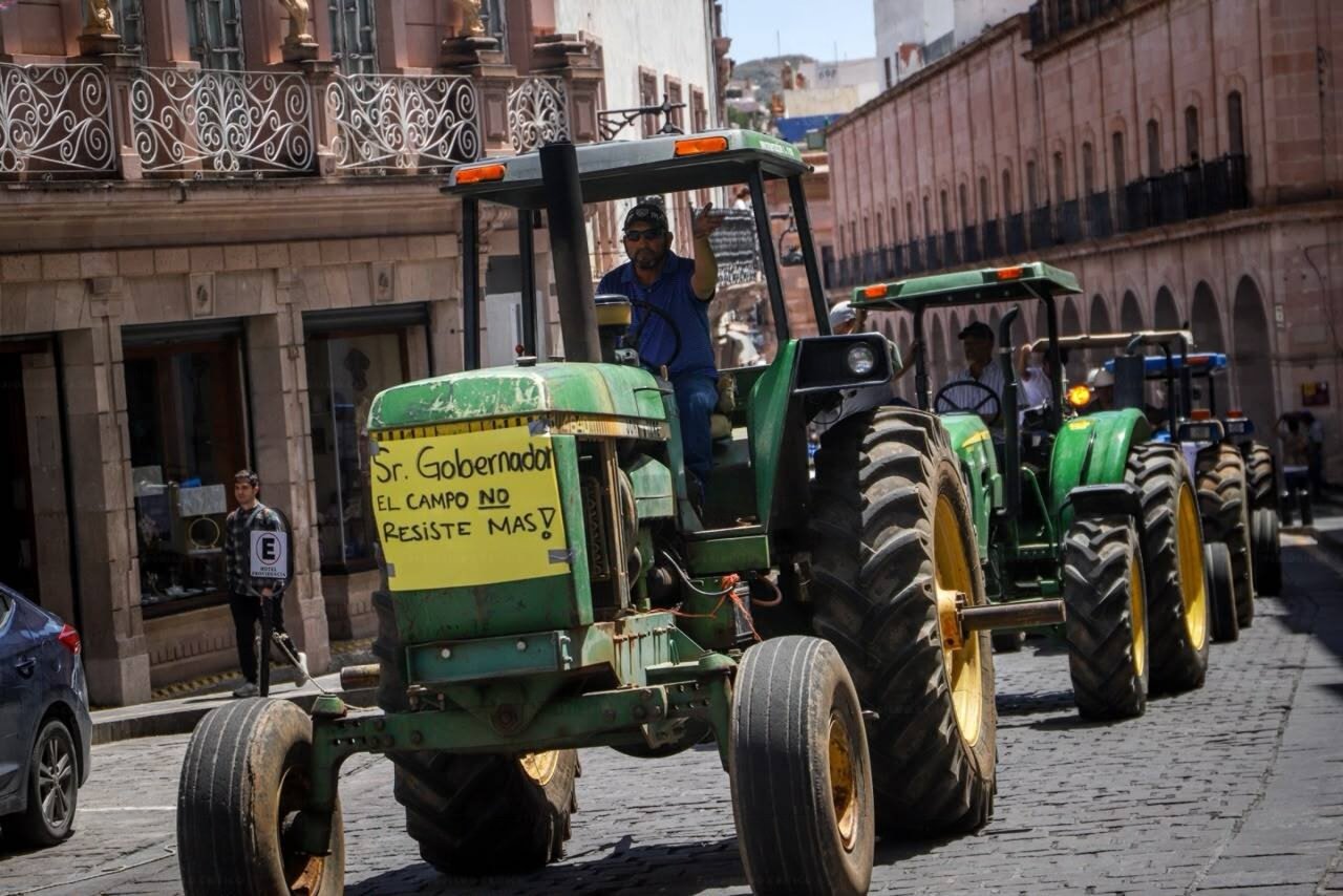 Pozos agrícolas llevan su reclamo al Centro Histórico